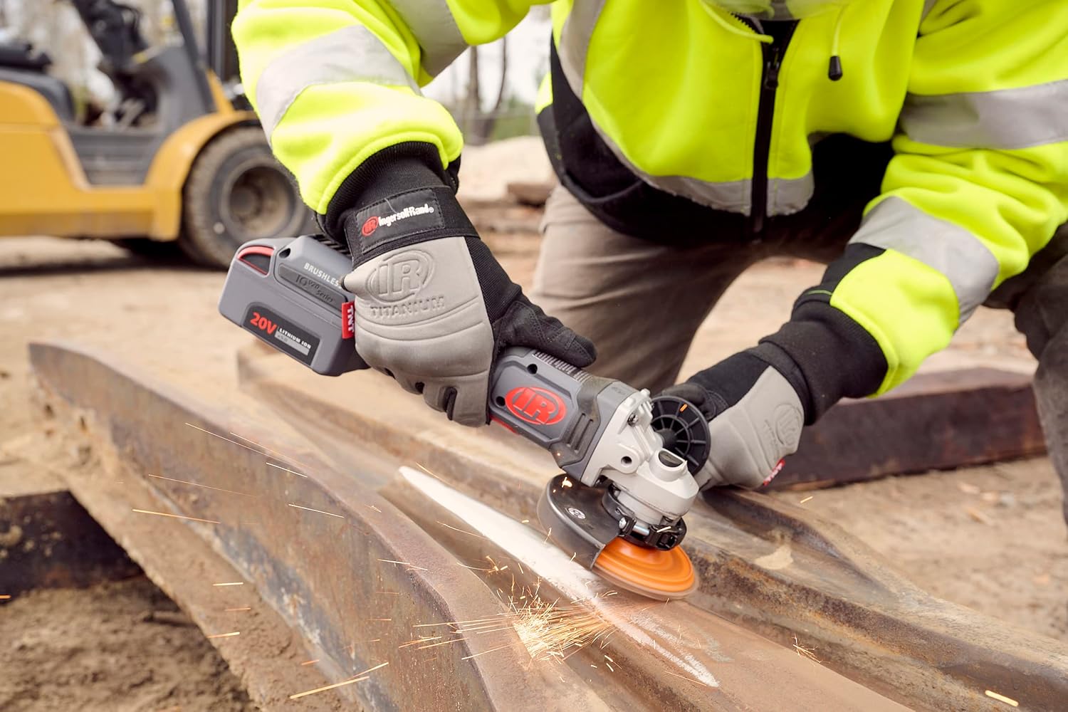 ảnh thực tế của máy mài góc chạy pin G5351 Ingersoll Rand