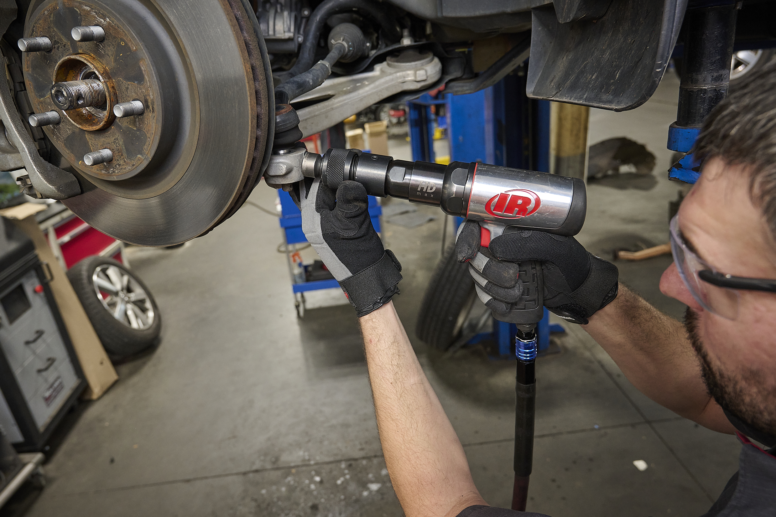 ứng dụng của búa hơi khí nén 135MAX Ingersoll Rand