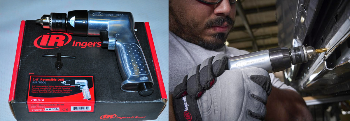 đặc tính kỹ thuật Máy khoan khí nén 3/8 inch Ingersoll Rand 7802RA