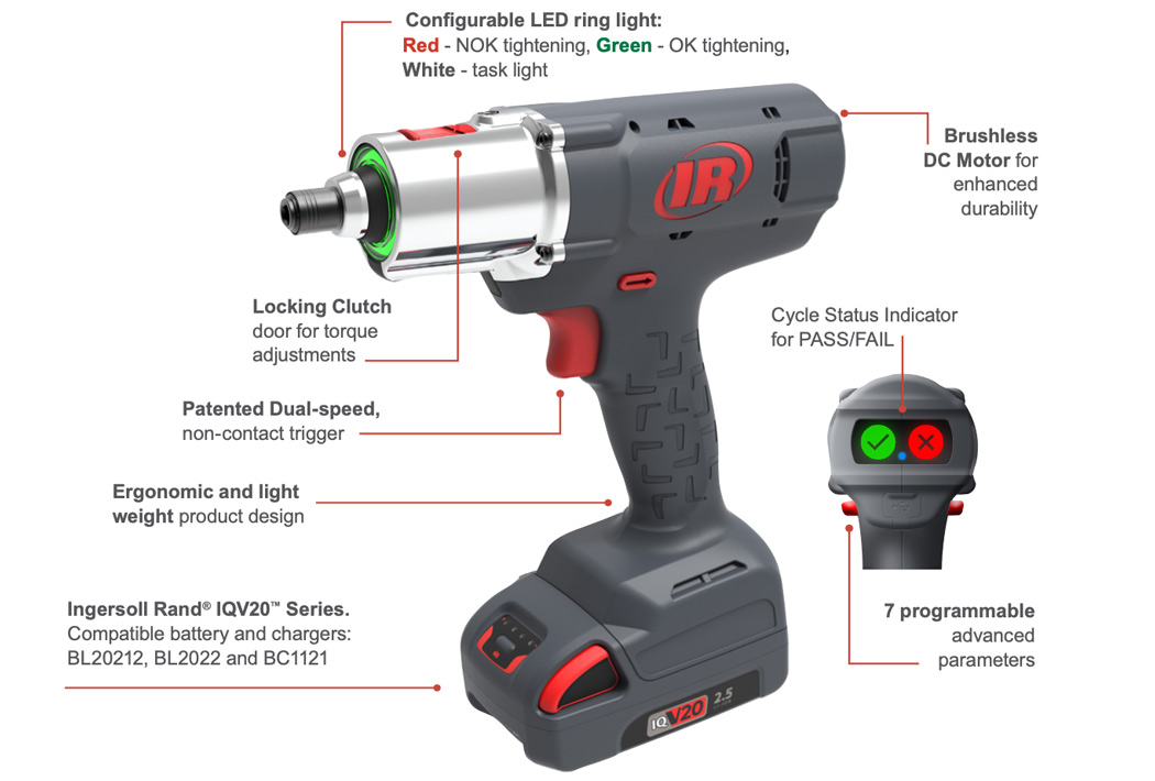 mô tả kỹ thuật máy siết ốc bulong chính xác lực QCN