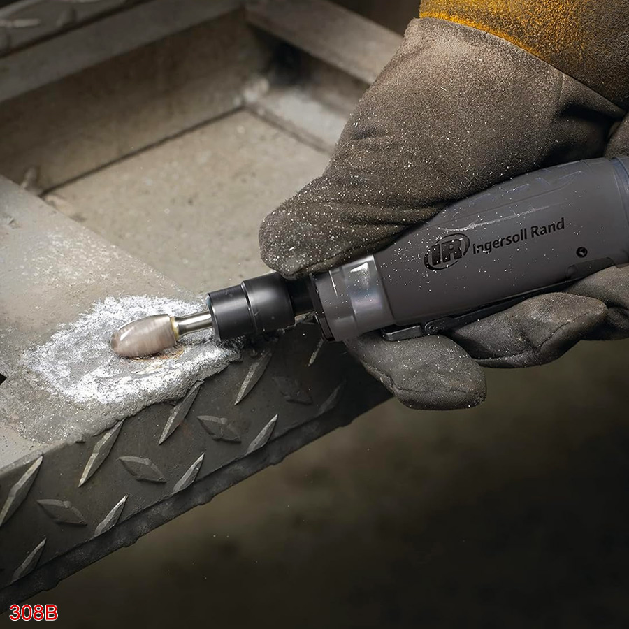 ứng dụng Máy mài khí nén đầu thẳng 0,33 HP model 308Ba