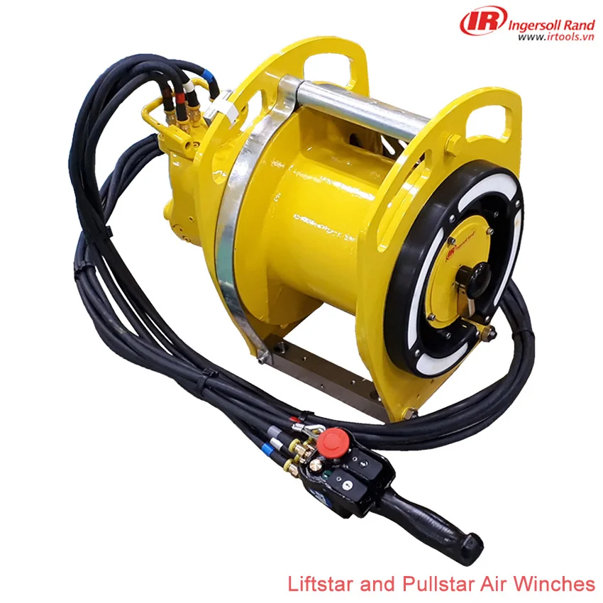 Tời khí nén Ingersoll Rand cho ngành mỏ | Đóng tàu | Offshore (1)