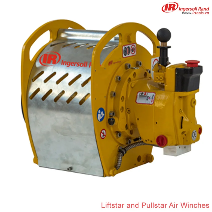 Tời khí nén Ingersoll Rand cho ngành mỏ | Đóng tàu | Offshore