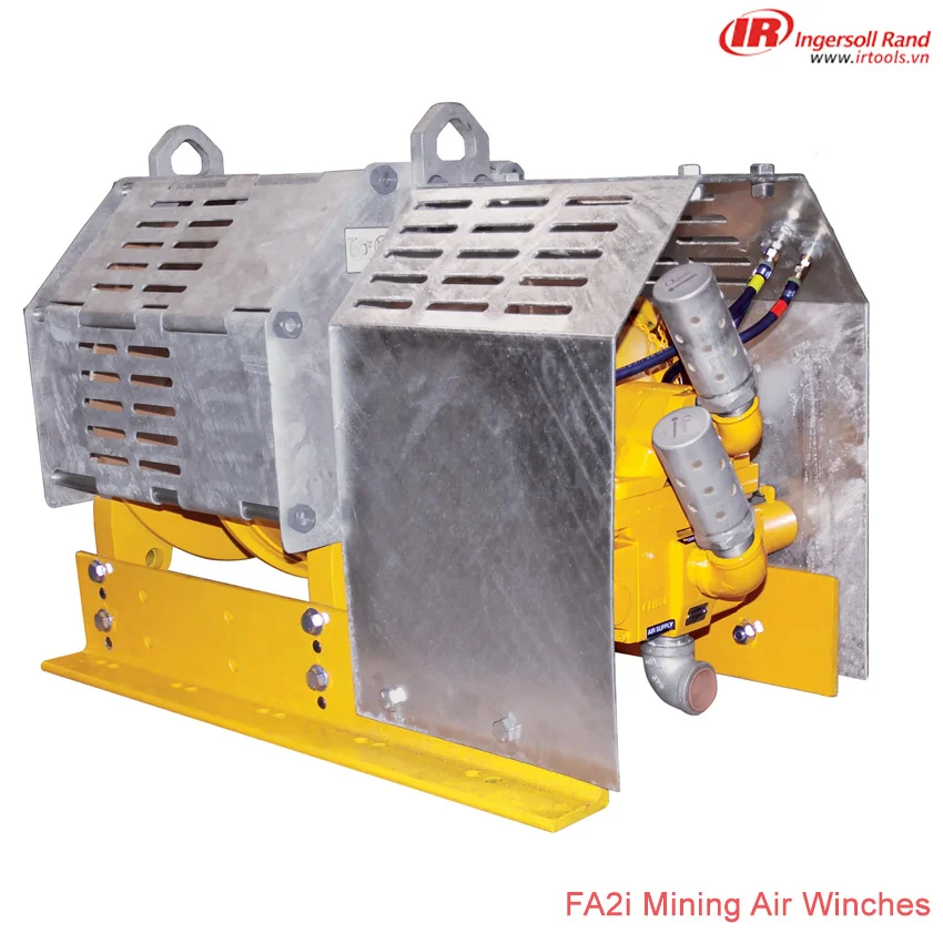 Tời Khí Nén cho Khai Thác Mỏ Ingersoll Rand FA2i tải trọng 2 tấn